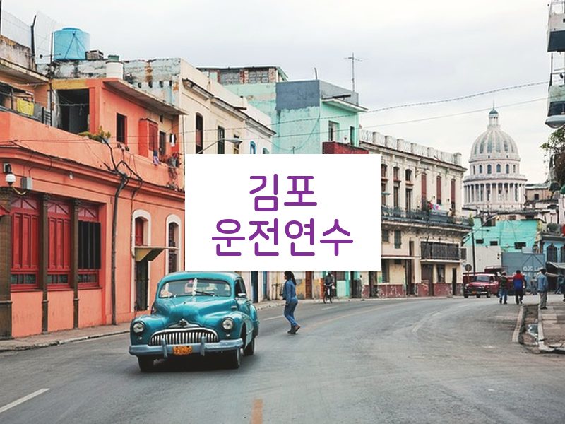 김포운전연수 후기