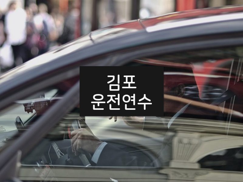 김포운전연수 후기