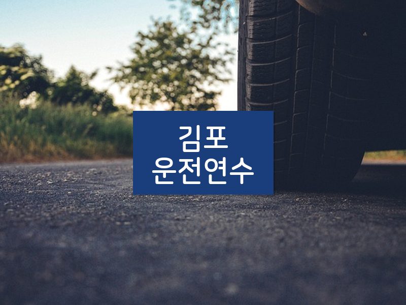 김포운전연수 후기
