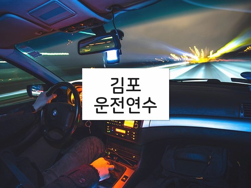 김포운전연수 후기