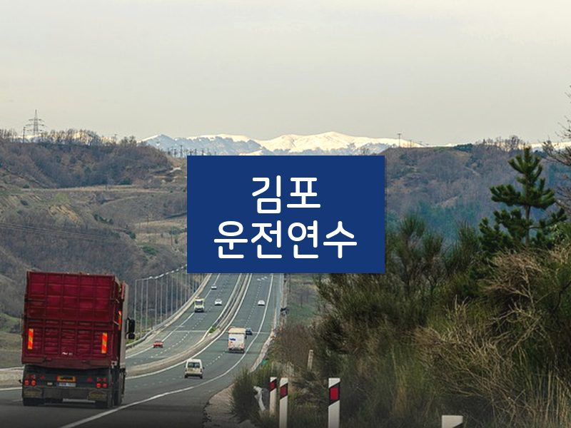 김포운전연수 후기