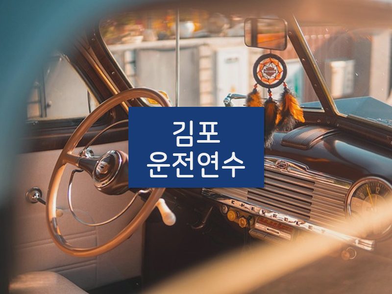 김포운전연수 후기