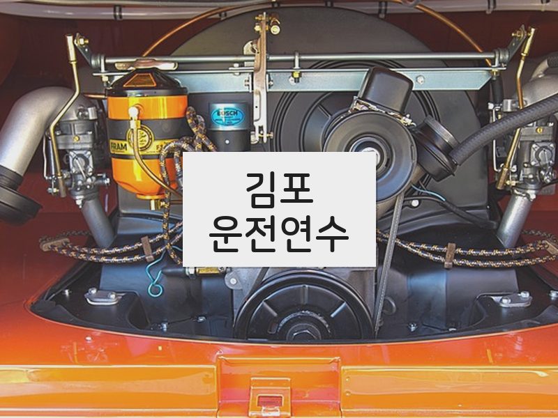 김포운전연수 후기