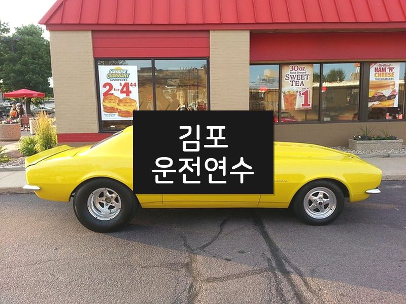 김포운전연수 후기
