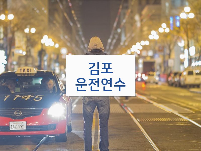 김포운전연수 후기
