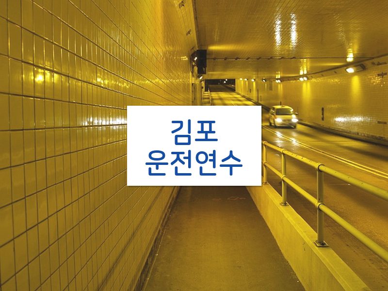 김포운전연수 후기