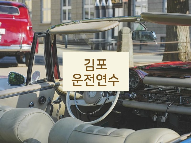 김포운전연수 후기
