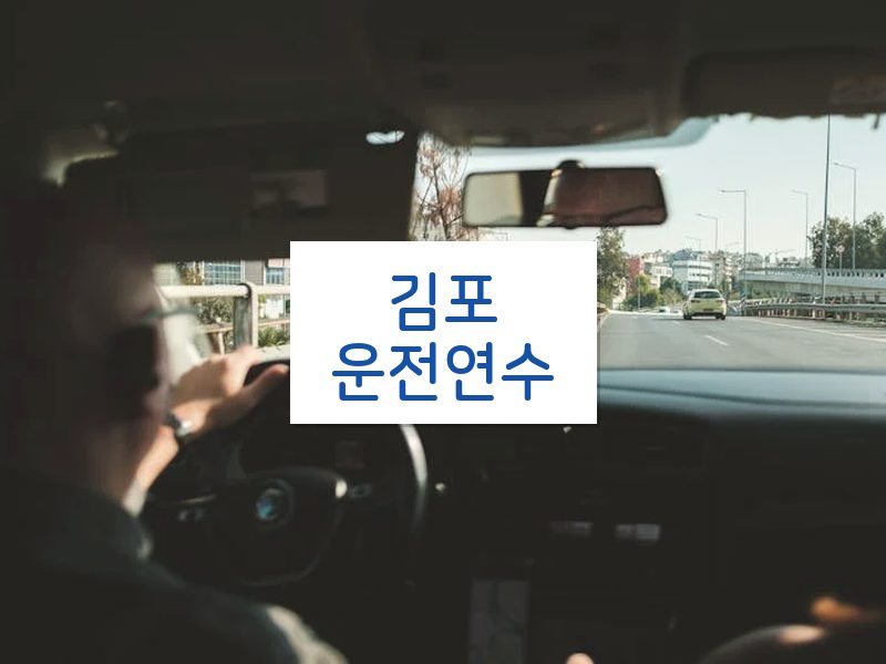 김포운전연수 후기