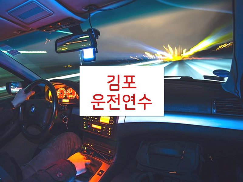 김포운전연수 후기