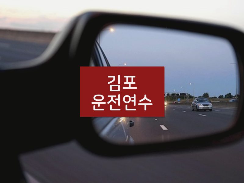 김포운전연수 후기