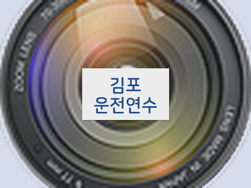 김포운전연수 후기
