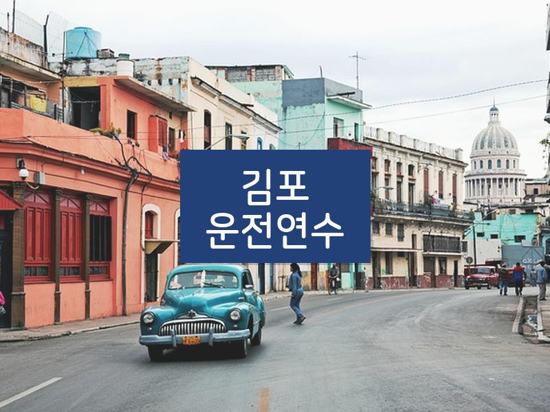 김포운전연수 후기