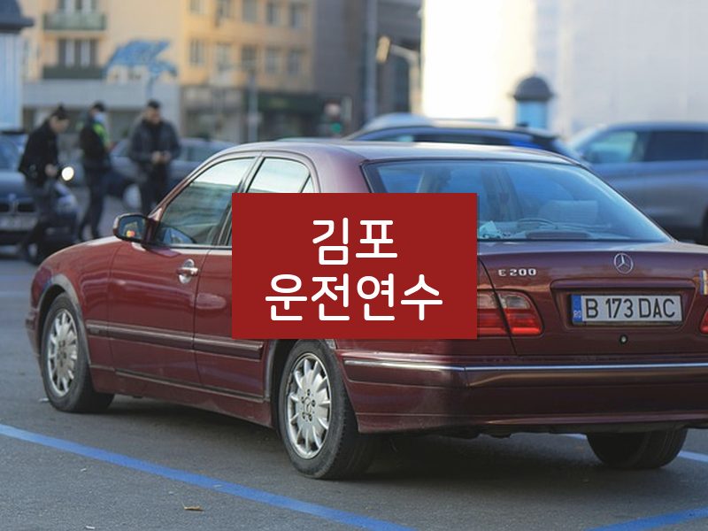 김포운전연수 후기