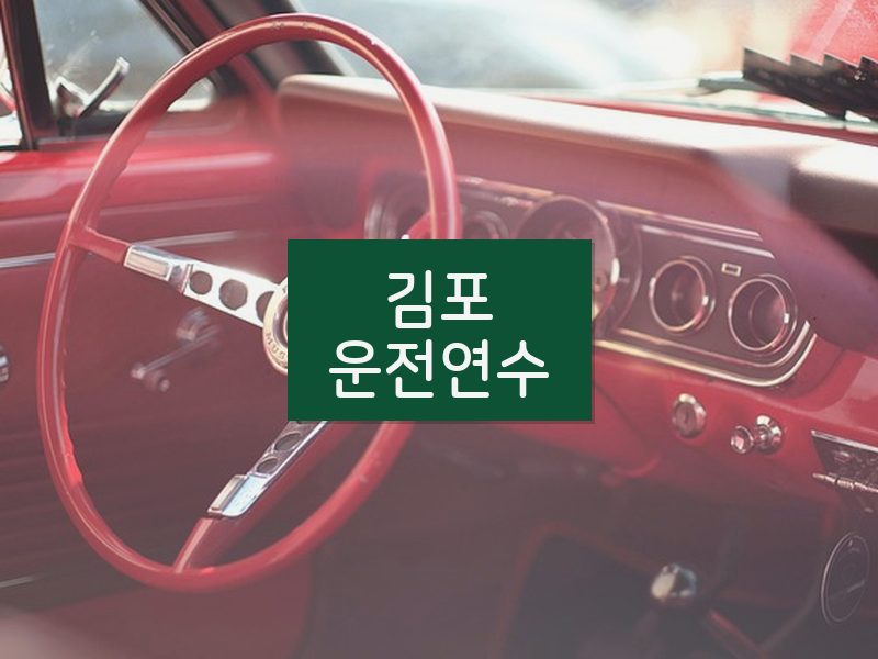 김포운전연수 후기