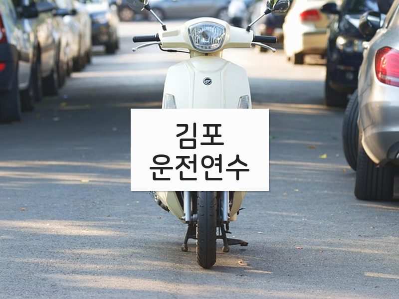 김포운전연수 후기
