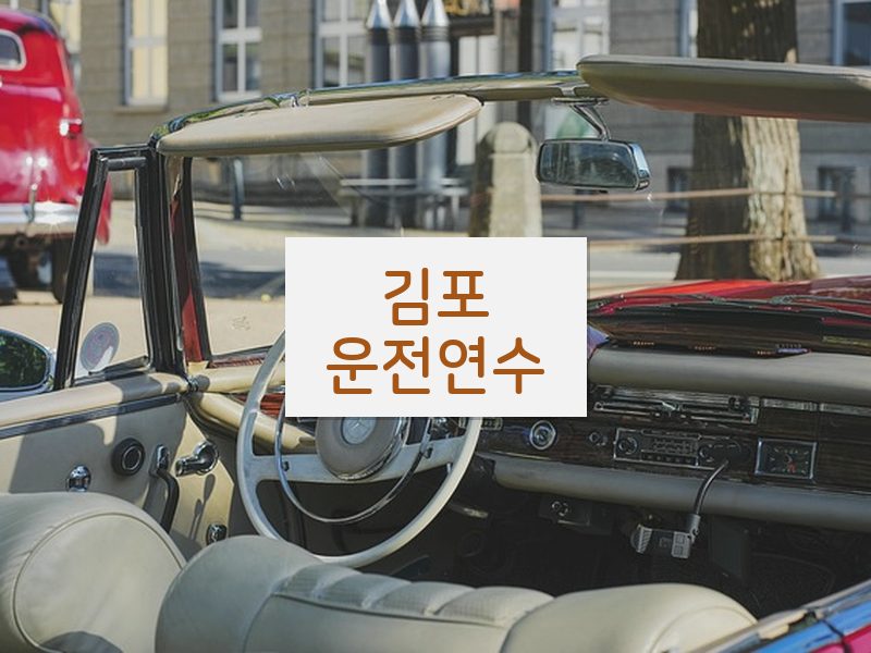 김포운전연수 후기