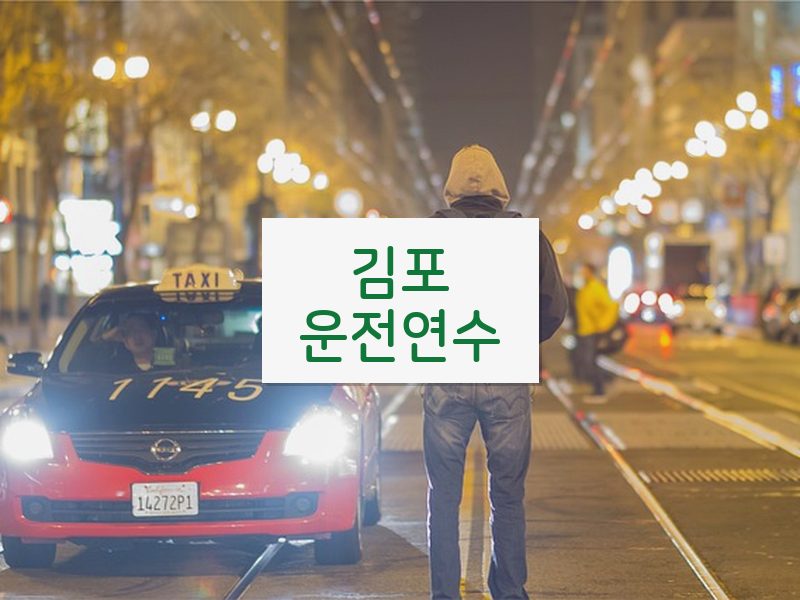 김포운전연수 후기
