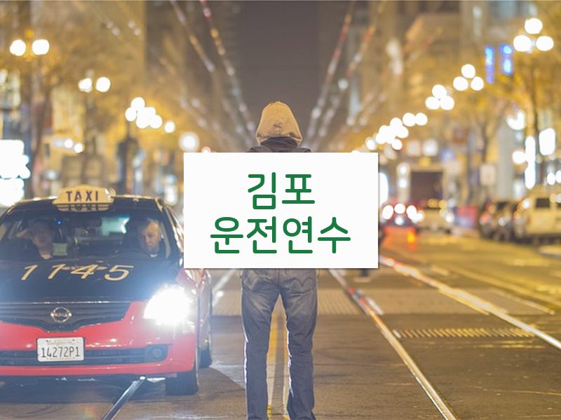 김포운전연수 후기