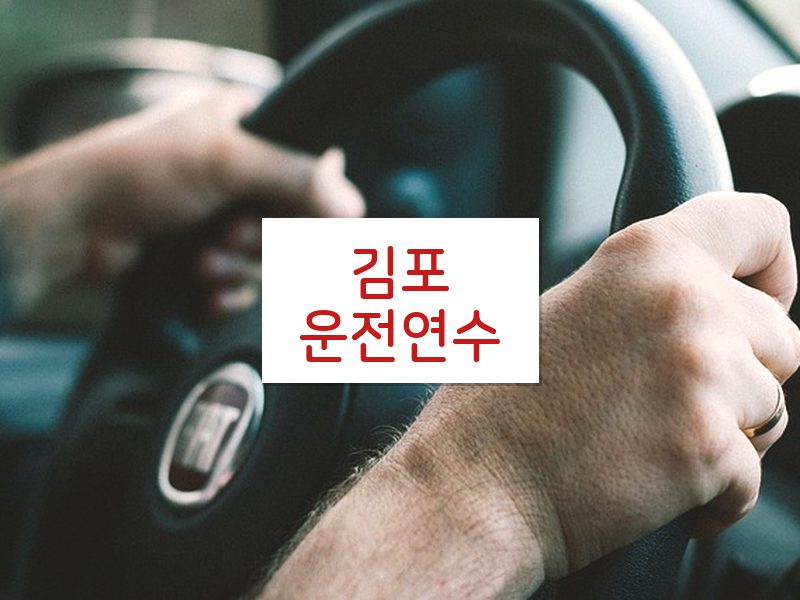 김포운전연수 후기