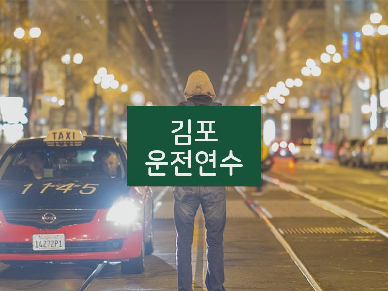김포운전연수 후기