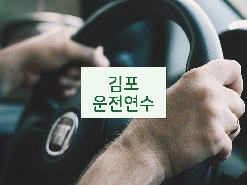 김포운전연수 후기