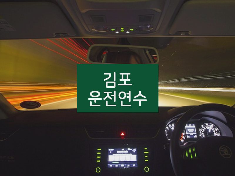 김포운전연수 후기