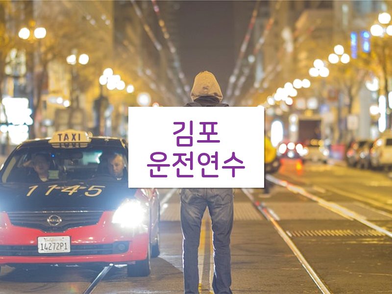 김포운전연수 후기