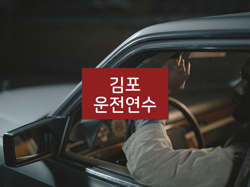 김포운전연수 후기