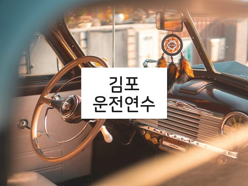 김포운전연수 후기