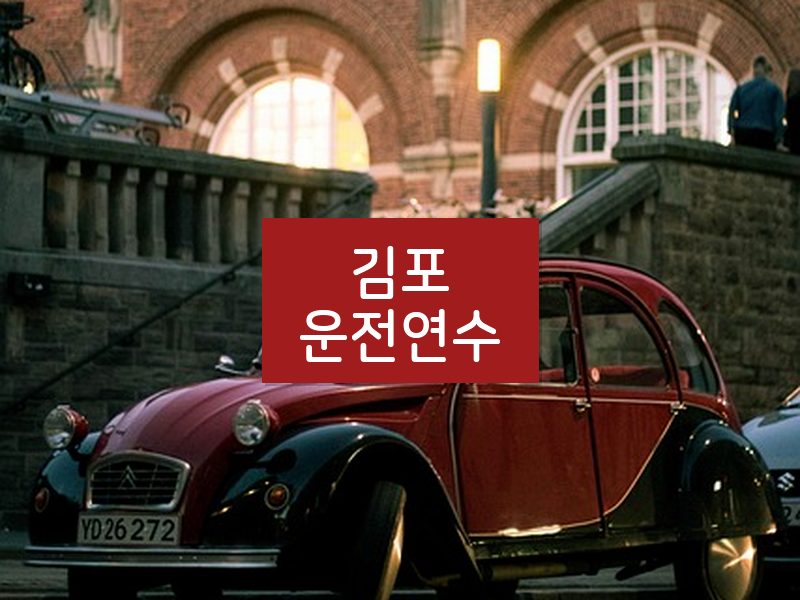 김포운전연수 후기