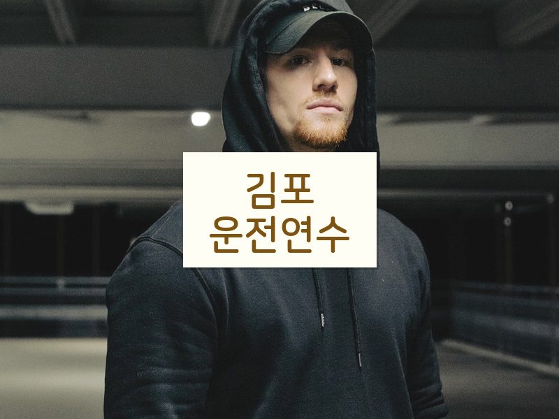 김포운전연수 후기