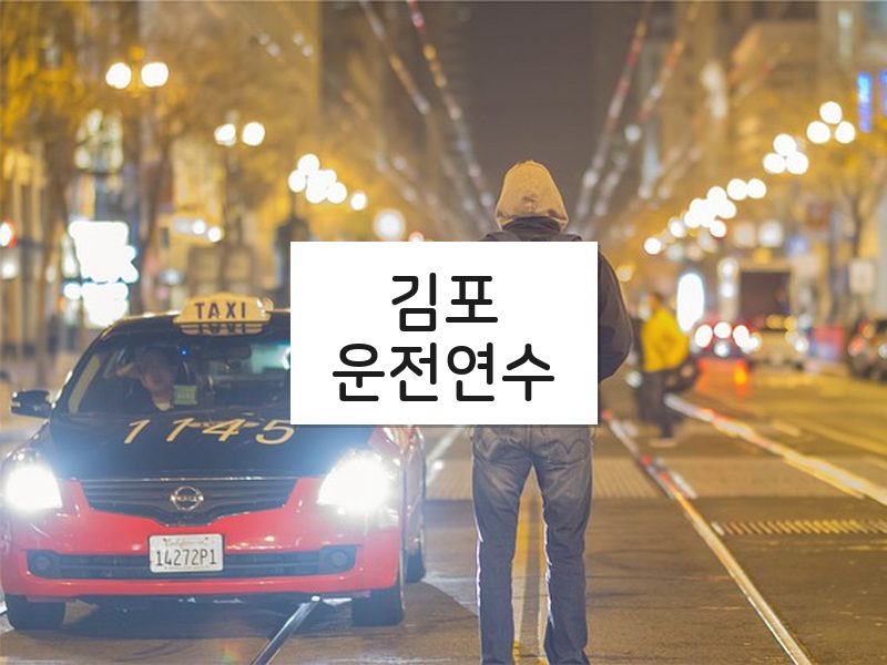 김포운전연수 후기
