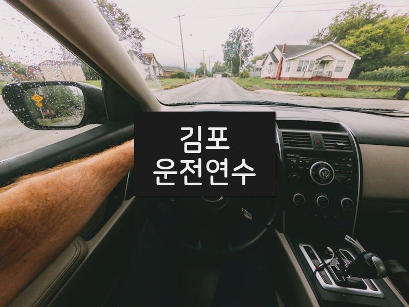 김포운전연수 후기