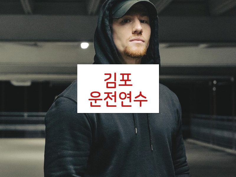 김포운전연수 후기