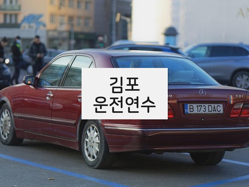 김포운전연수 후기