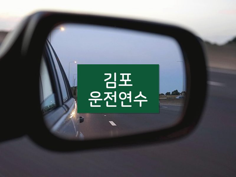 김포운전연수 후기