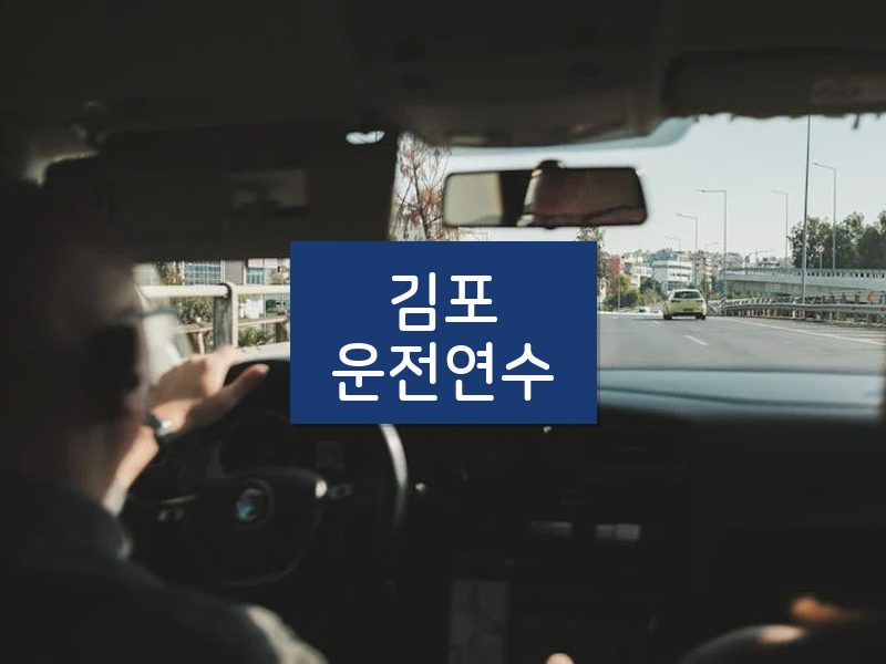 김포운전연수 후기
