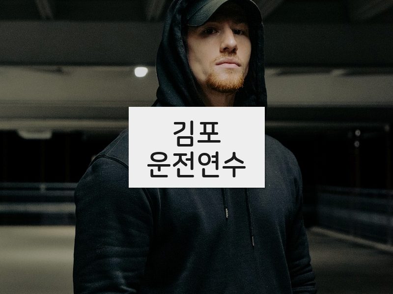 김포운전연수 후기