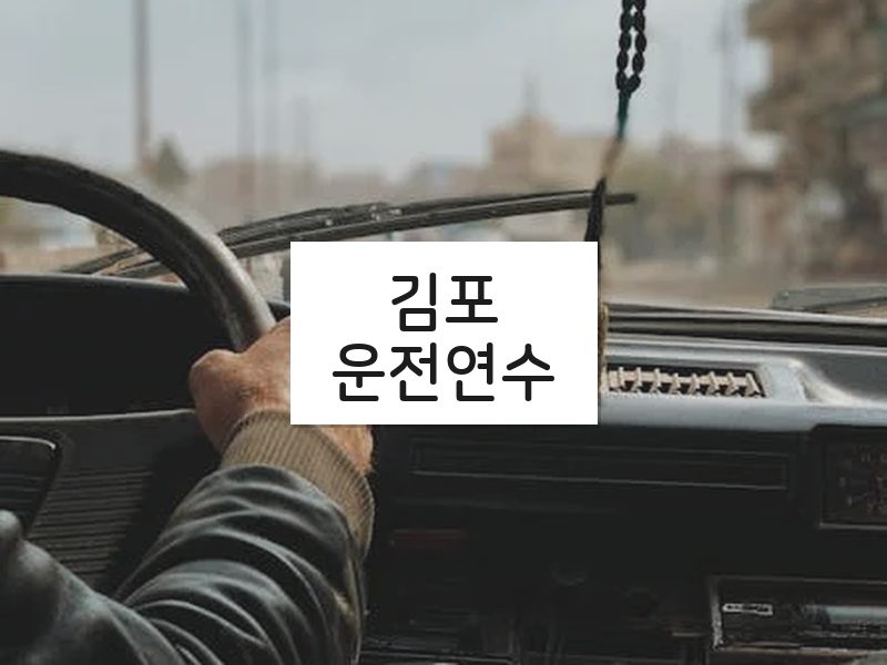 김포운전연수 후기