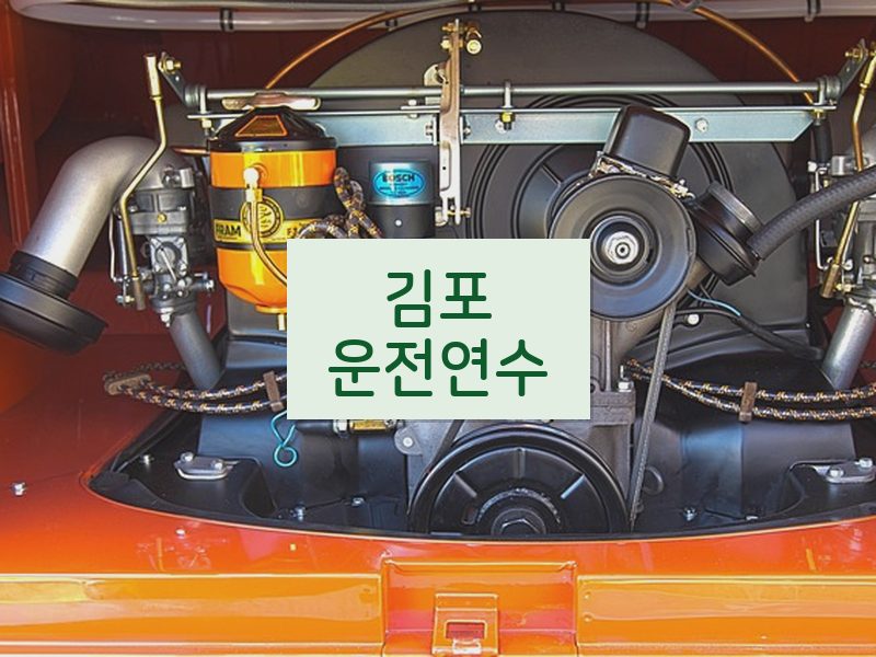 김포운전연수 후기