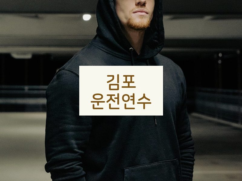 김포운전연수 후기