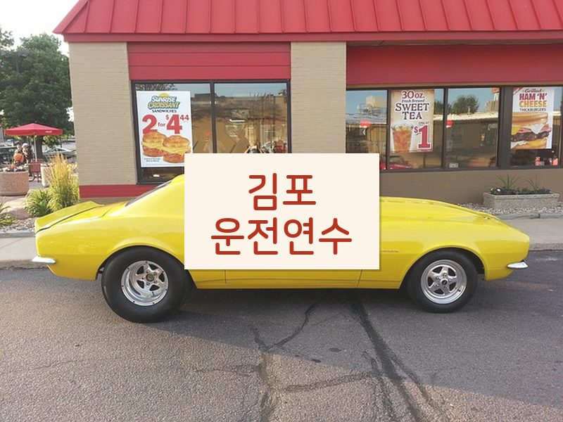 김포운전연수 후기