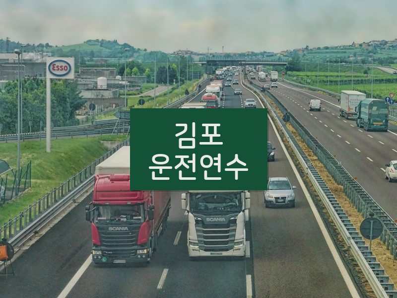 김포운전연수 후기