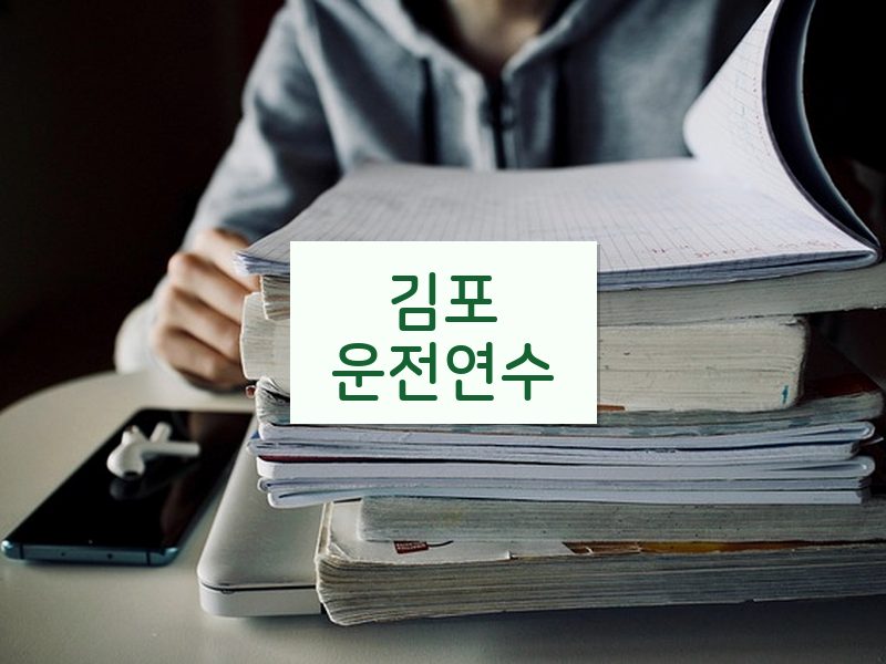 김포운전연수 후기