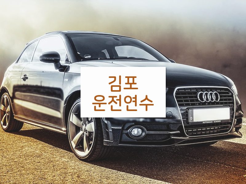 김포운전연수 후기