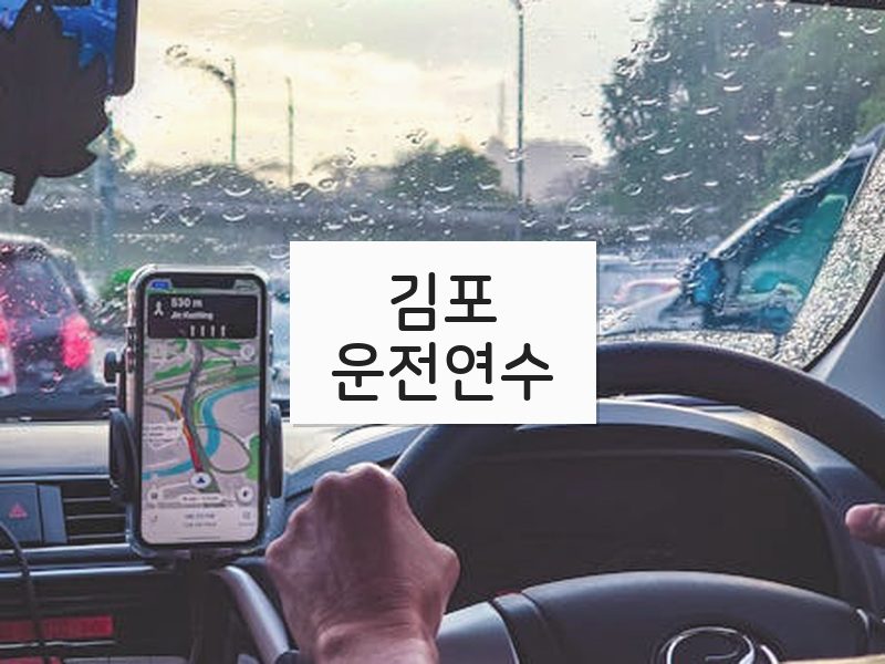 김포운전연수 후기