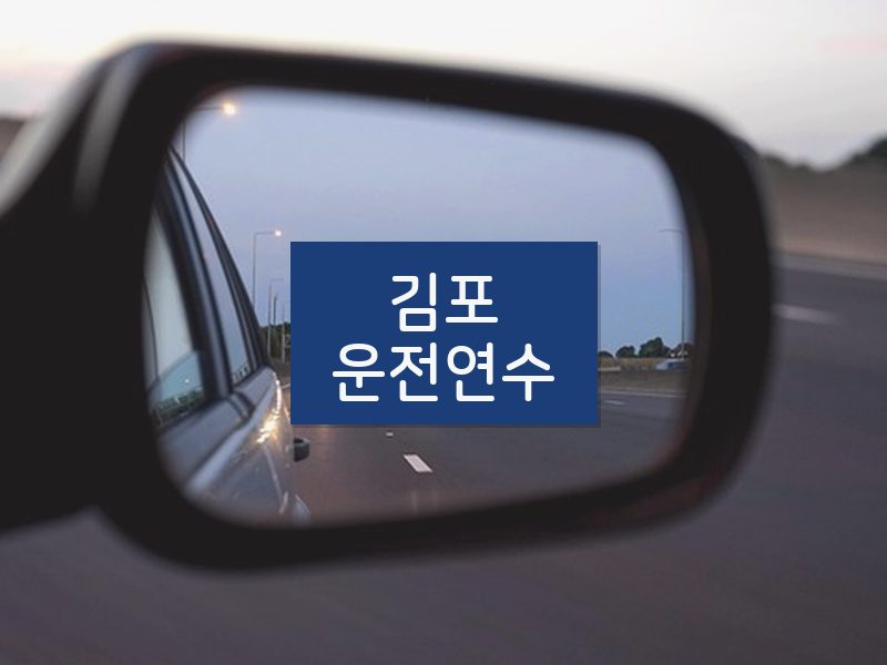 김포운전연수 후기