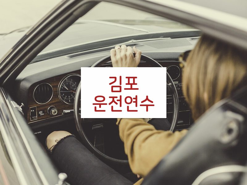 김포운전연수 후기