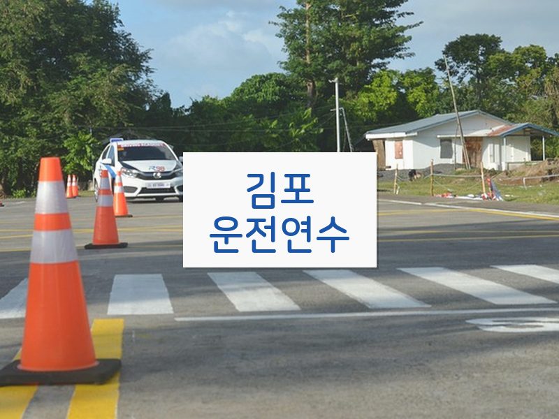 김포운전연수 후기