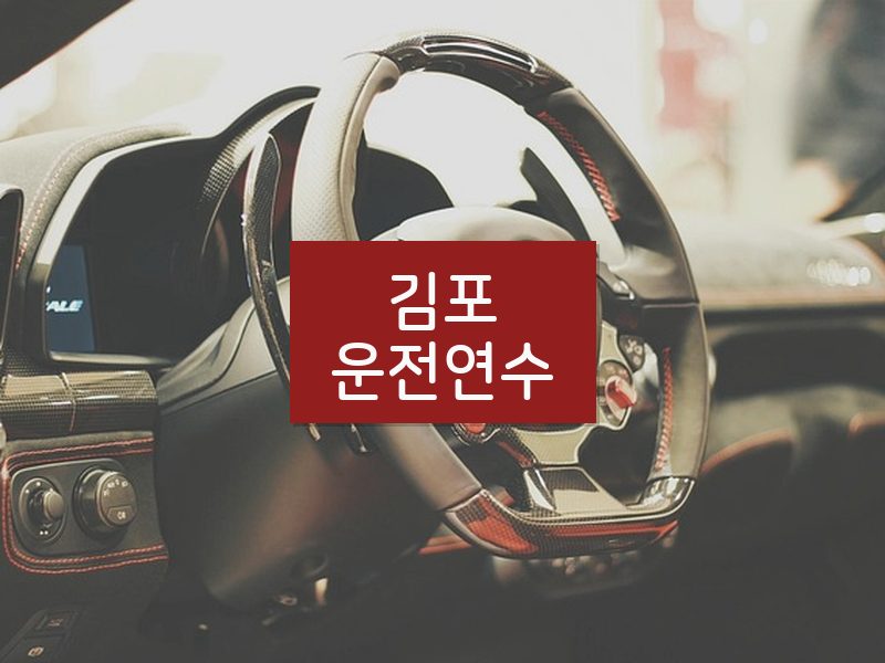 김포운전연수 후기